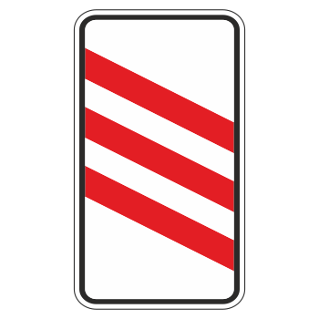 Дорожный знак 1.4.4 «Приближение к железнодорожному переезду» (металл 0,8 мм, II типоразмер: 350х700 мм, С/О пленка: тип А инженерная)